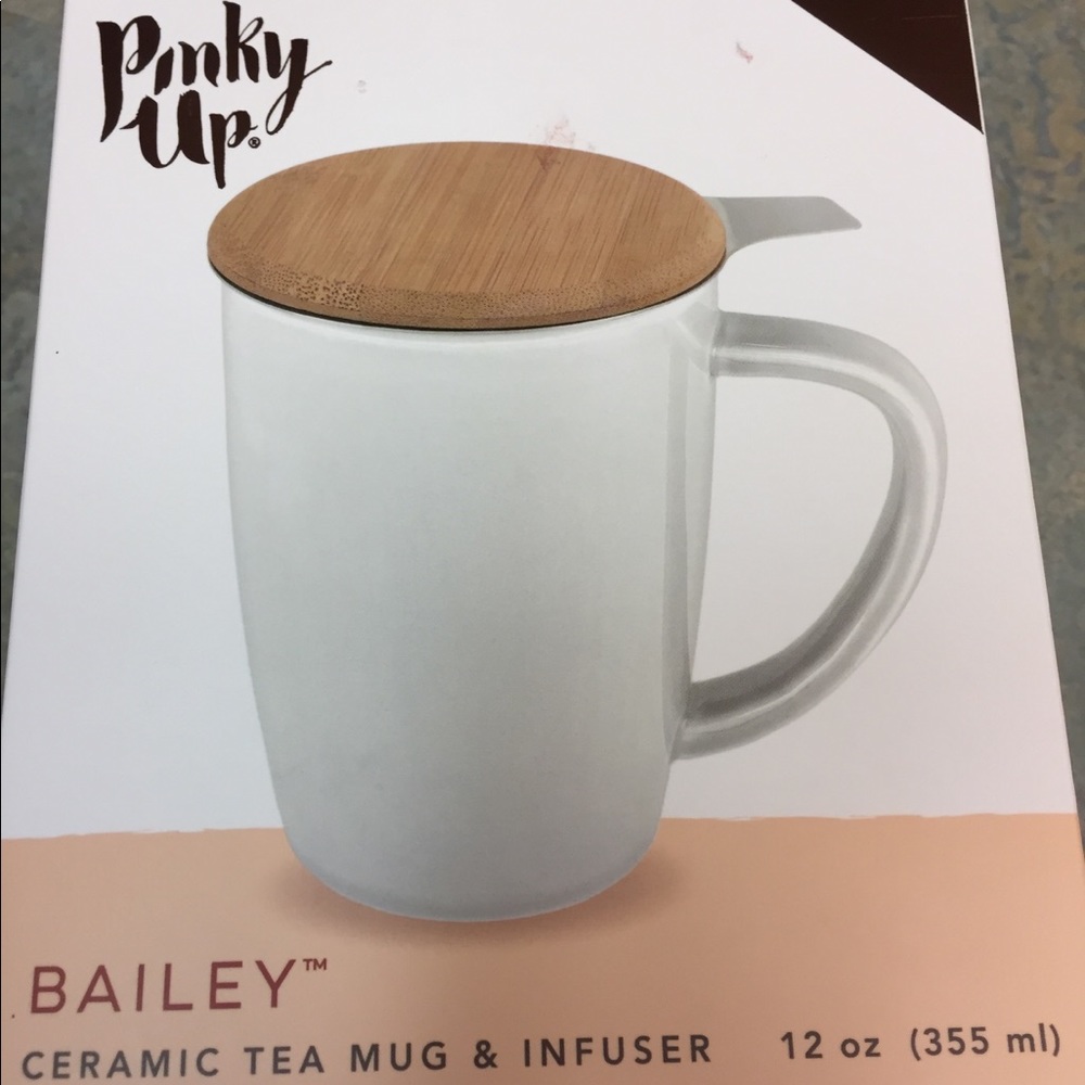 tea mug and infuser